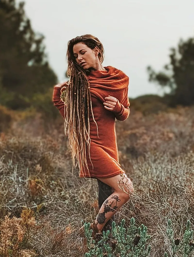 Vestido suéter 