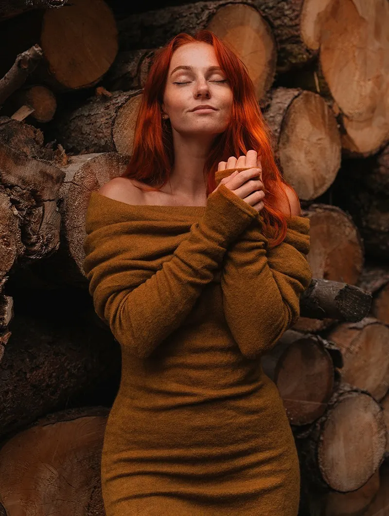 Vestido suéter 