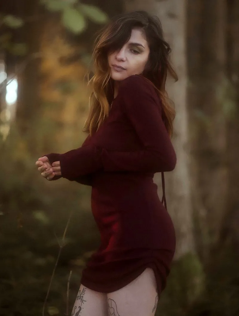 Vestido suéter 