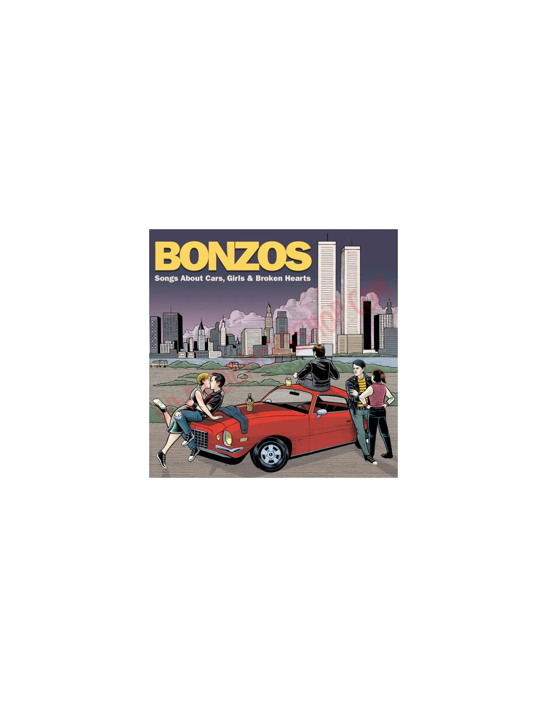 Vinilo LP Bonzos ‎– Songs about cars, girls & broken hearts