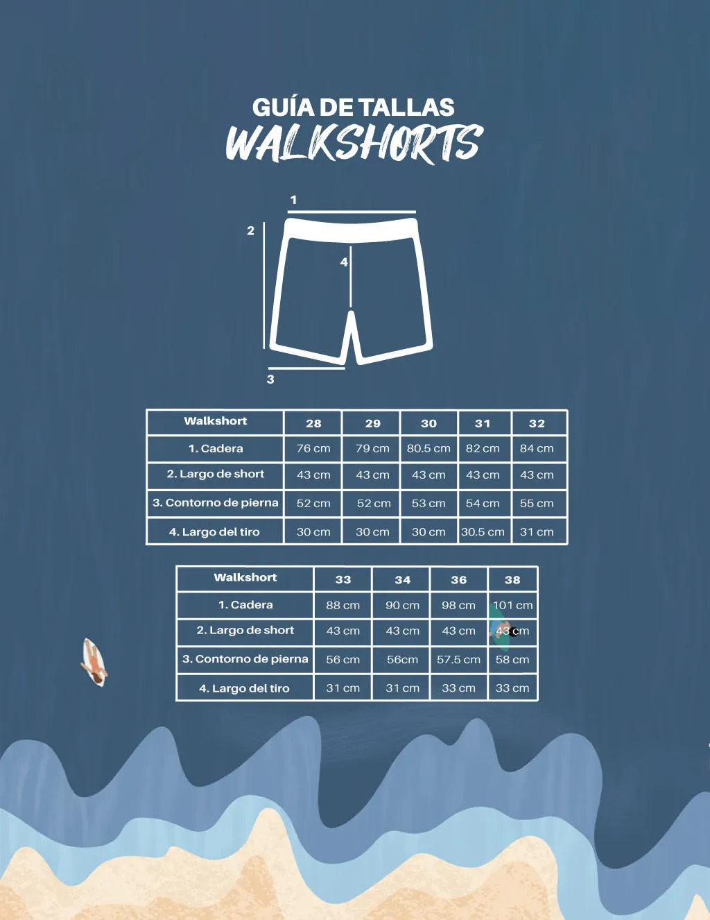 Walkshort Zarape Sunset