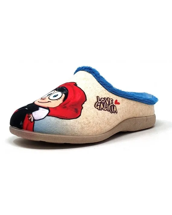 ZAPATILLA CASA MUJER 5553 GALICIA