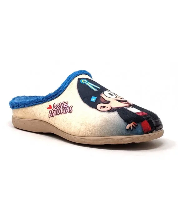 ZAPATILLA CASA MUJER 5565 ASTURIAS