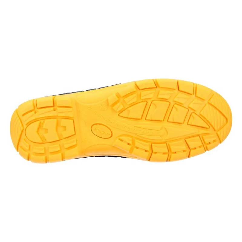 ZAPATILLA SEGURIDAD STYLE GRIS Y AMARILLO S1P SRC  J'HAYBER WORKS