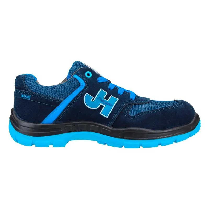 ZAPATILLA SEGURIDAD STYLE MARINO Y AZUL S1P SRC  J'HAYBER WORKS