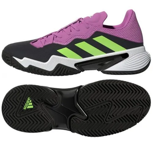 ZAPATILLAS ADIDAS BARRICADE NEGRASMORADAS