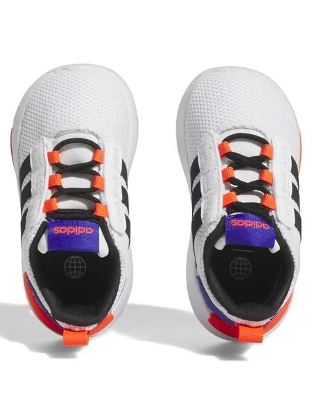 Zapatillas Adidas Racer Blanco Negro Bebe