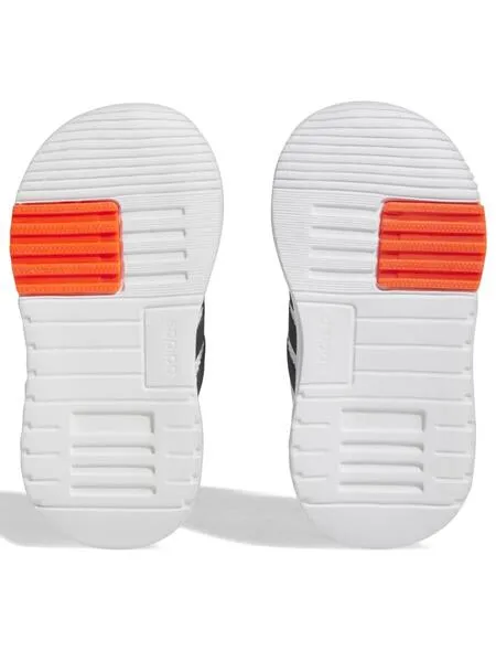 Zapatillas Adidas Racer Blanco Negro Bebe