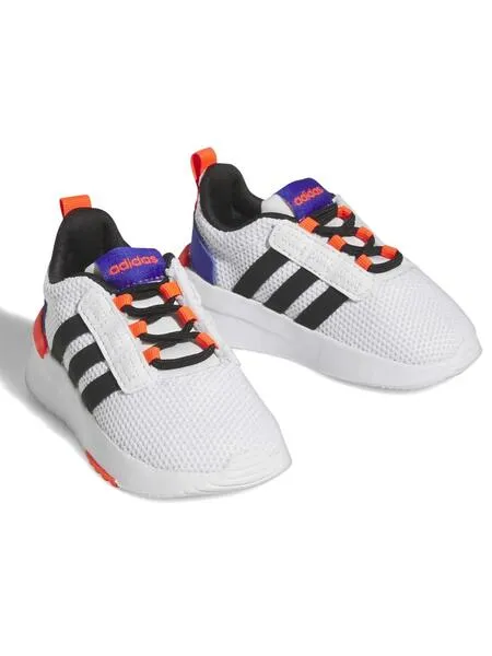 Zapatillas Adidas Racer Blanco Negro Bebe