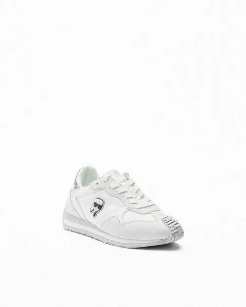 Zapatillas blancas Karl Lagerfeld Velocette Embro NFT Lo Lace Blanco