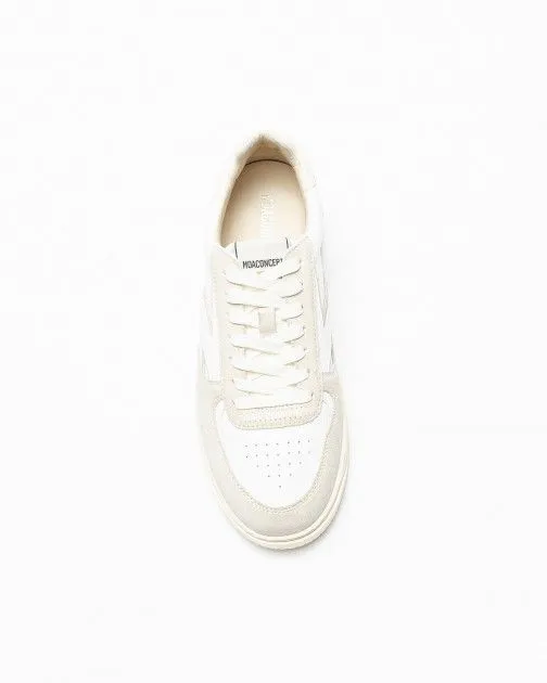 Zapatillas blancas Moa MG322 Blanco