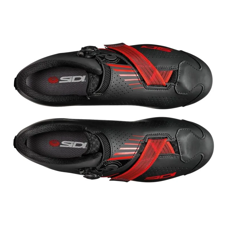 Zapatillas ciclismo carretera SIDI PRIMA K008 (NEGRO ROJO)