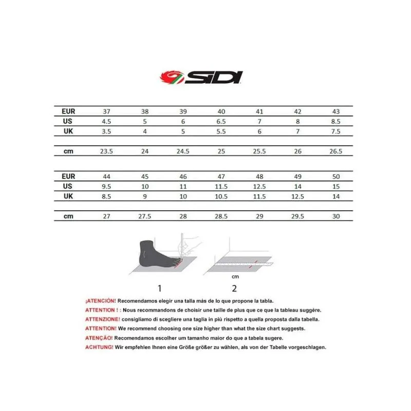 Zapatillas de ciclismo SIDI GENIUS 10 (W001 BLANCO)