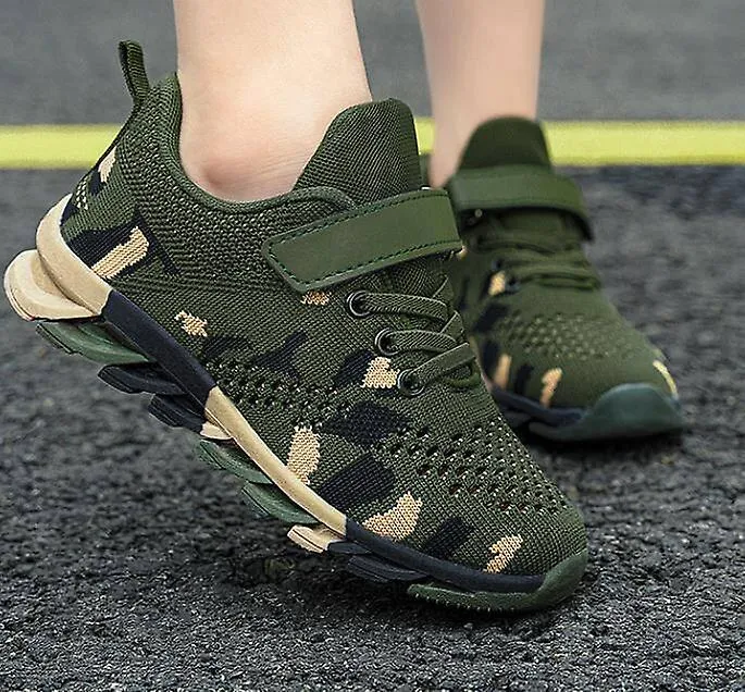 Zapatillas de deporte para niños ligeras y transpirables Zapatillas deportivas para niños Zapatillas cómodas antideslizantes par