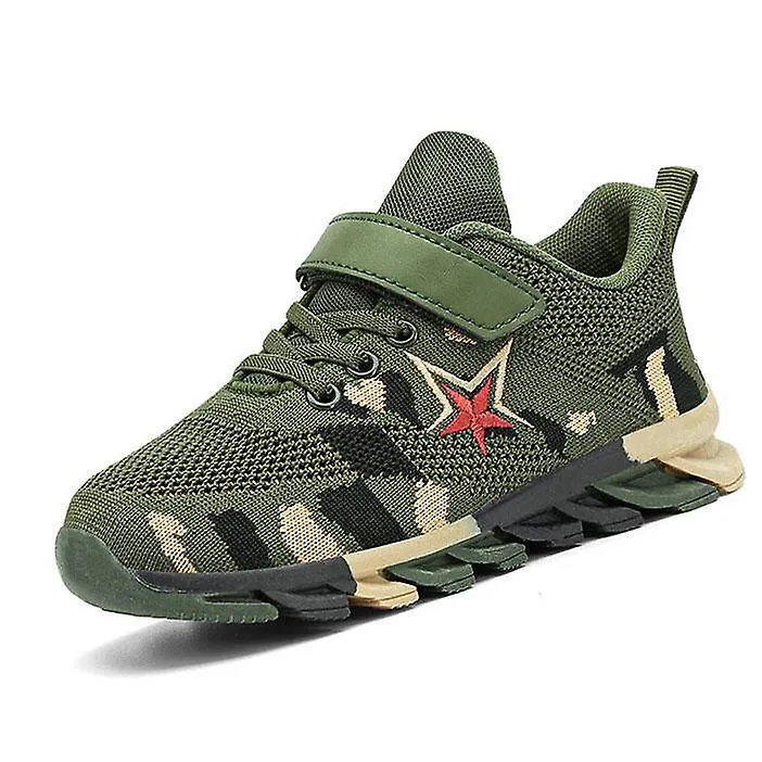 Zapatillas de deporte para niños Zapatillas deportivas ligeras y transpirables para niños Zapatillas cómodas antideslizantes par