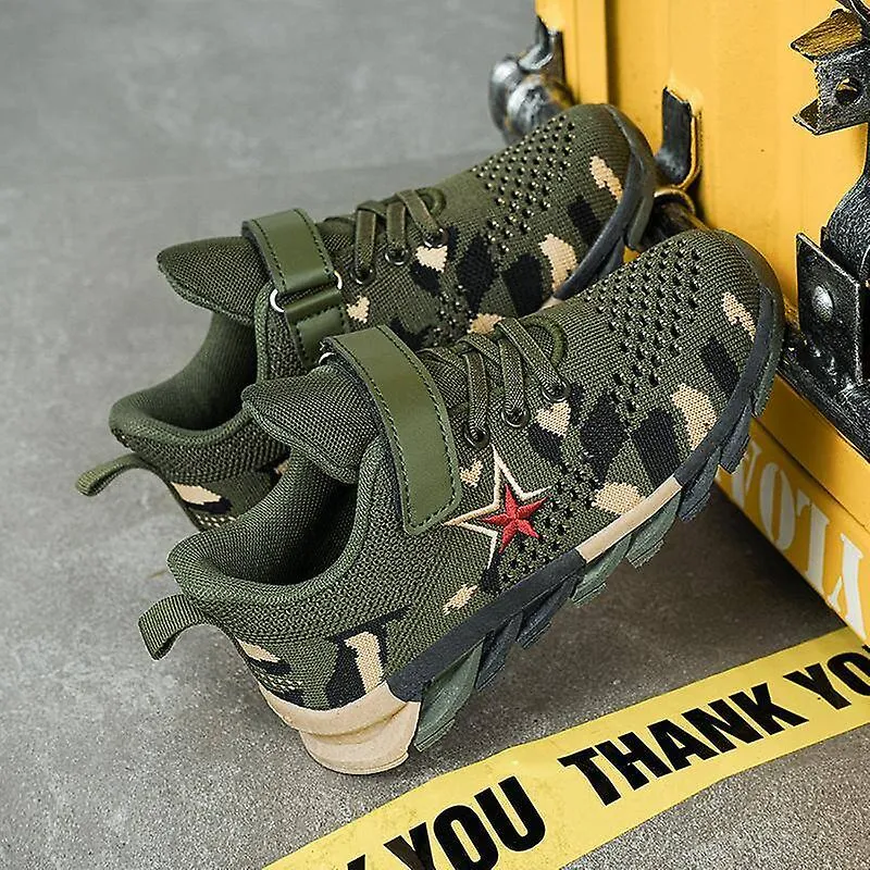 Zapatillas de deporte para niños Zapatillas deportivas ligeras y transpirables para niños Zapatillas cómodas antideslizantes par
