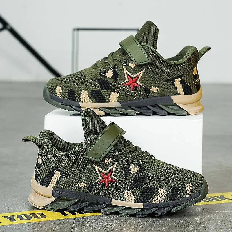 Zapatillas de deporte para niños Zapatillas deportivas ligeras y transpirables para niños Zapatillas cómodas antideslizantes par