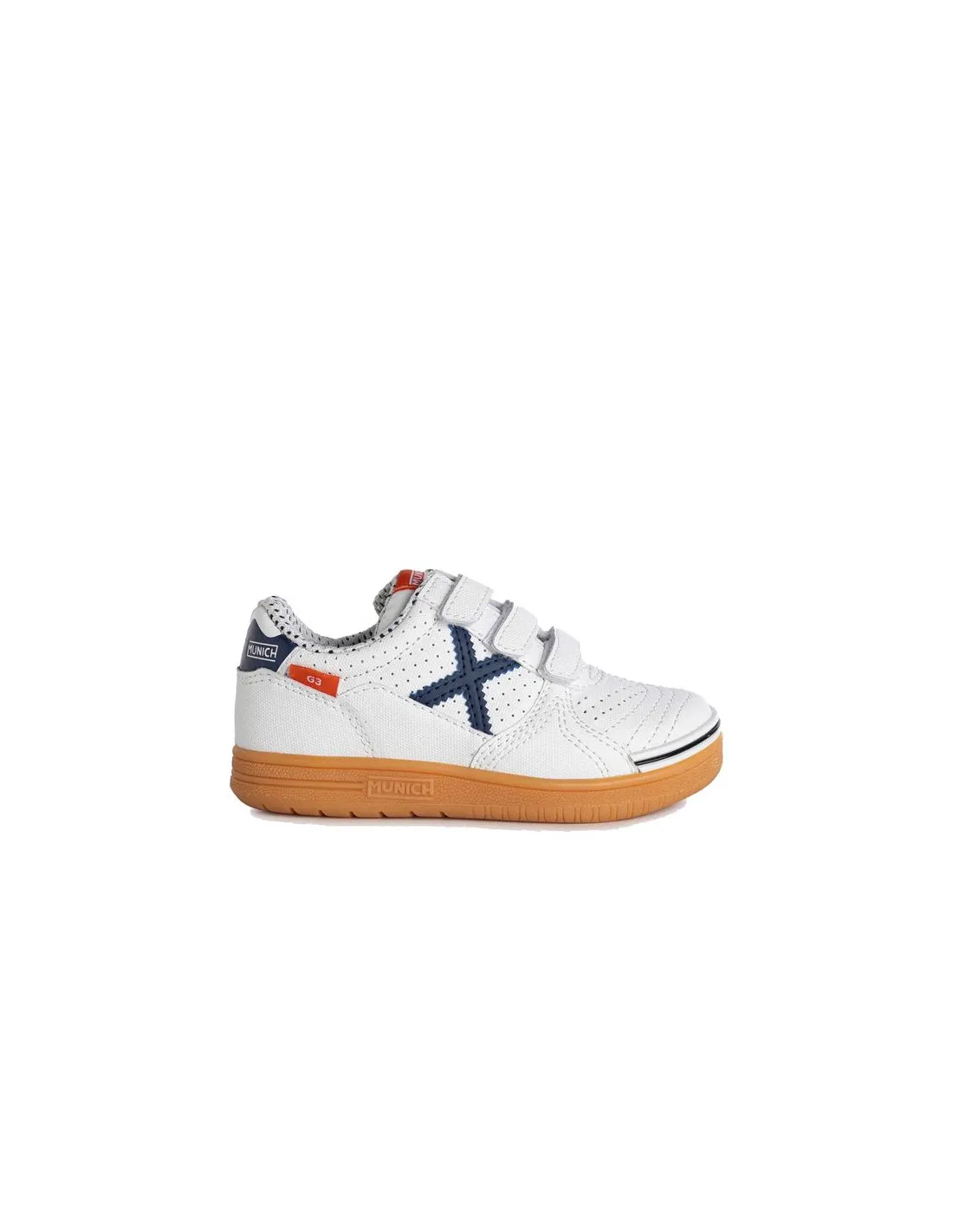ZAPATILLAS DE FúTBOL SALA MUNICH G3 VCO PROFIT 357 BLANCO INFANTIL