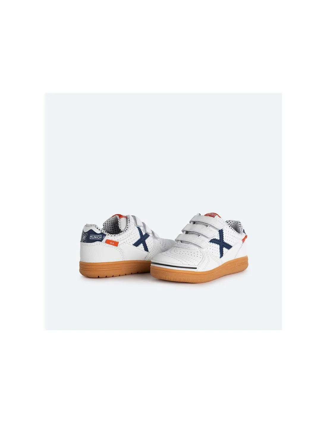 ZAPATILLAS DE FúTBOL SALA MUNICH G3 VCO PROFIT 357 BLANCO INFANTIL