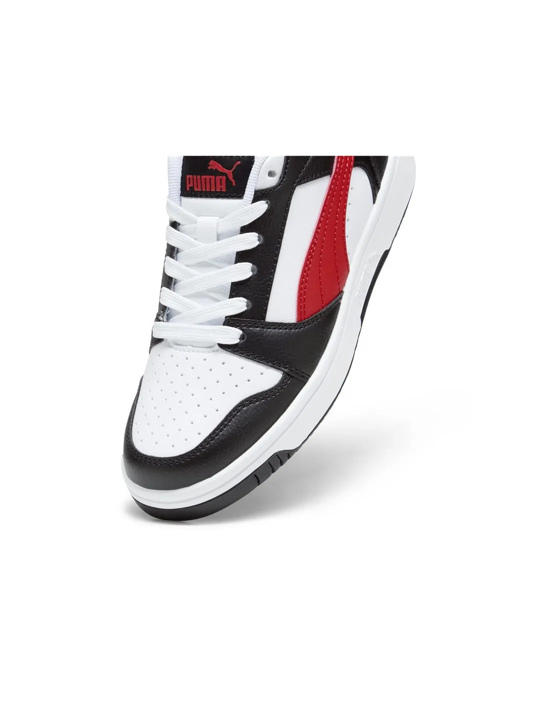 Zapatillas de Puma Rebound V6 Low Infantil Blanco