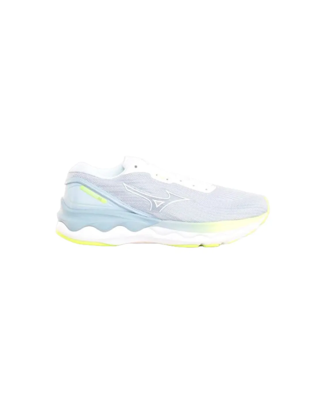 Zapatillas de Running Mizuno Wave Skyrise 3 Mujer Blanco/Neolime