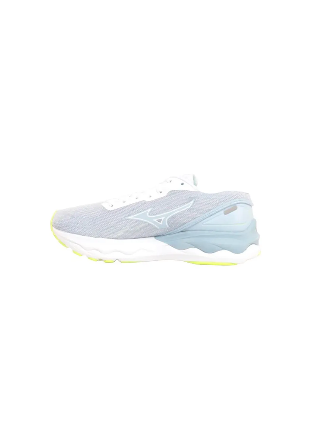 Zapatillas de Running Mizuno Wave Skyrise 3 Mujer Blanco/Neolime