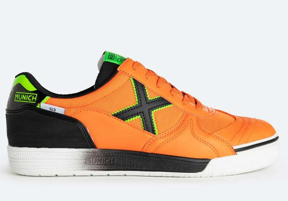 Zapatillas Fútbol Sala Munich G3 Indoor 384 Naranja