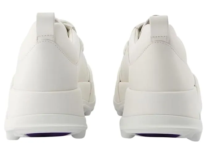 ZAPATILLAS  JIL SANDER  PIEL  BLANCO PORCELANA 