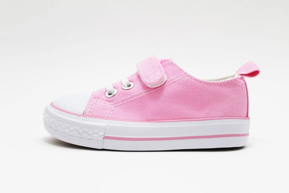 Zapatillas lona con puntera niños