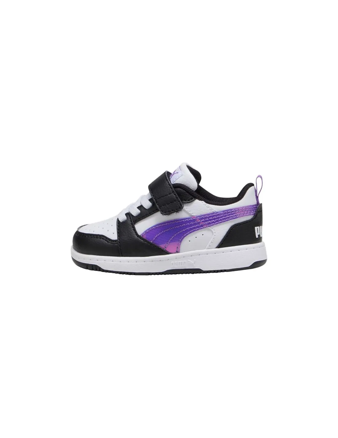 Zapatillas Puma Rebound v6 Low Deep Infantil Blanco
