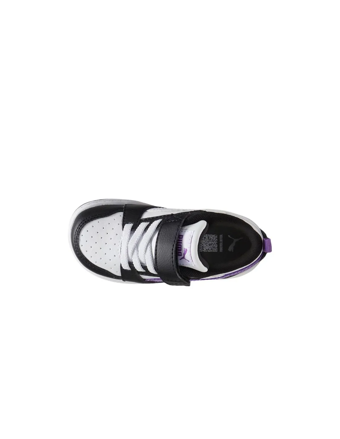 Zapatillas Puma Rebound v6 Low Deep Infantil Blanco