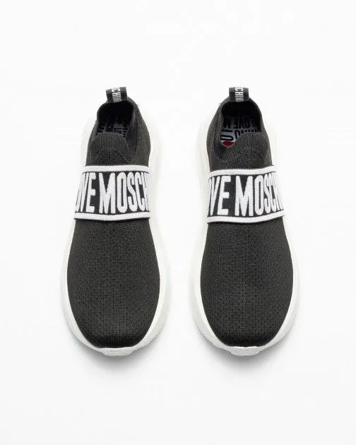 Zapatillas sin cordones Love Moschino JA15356G1IIY1000 Negro