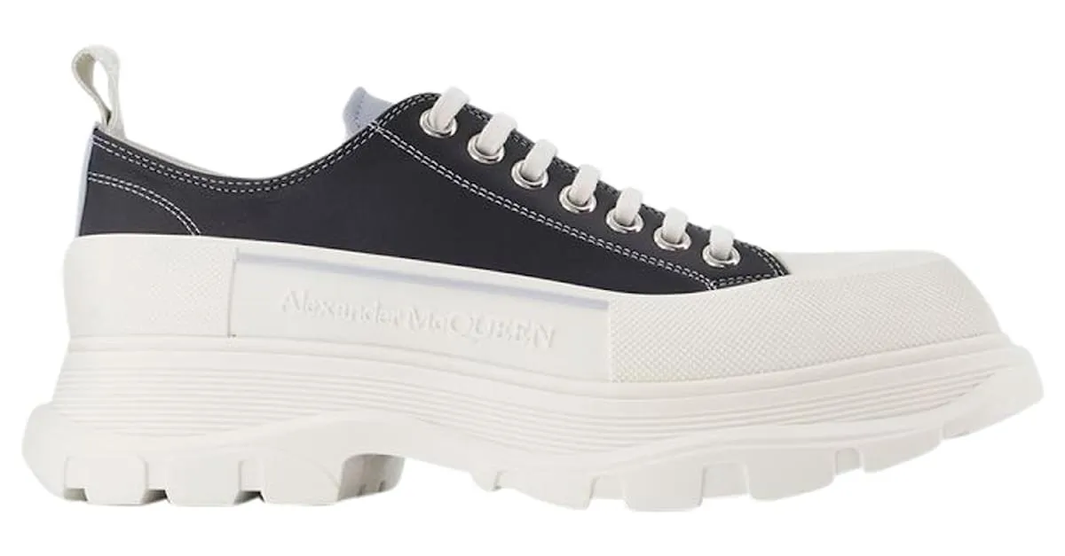 ZAPATILLAS TREAD SLICK  ALEXANDER MCQUEEN  MULTICOLOR  CUERO IMPRESIóN DE PITóN 