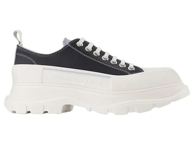 ZAPATILLAS TREAD SLICK  ALEXANDER MCQUEEN  MULTICOLOR  CUERO IMPRESIóN DE PITóN 