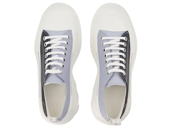 ZAPATILLAS TREAD SLICK  ALEXANDER MCQUEEN  MULTICOLOR  CUERO IMPRESIóN DE PITóN 