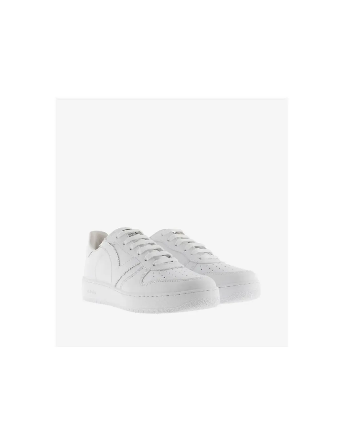 Zapatillas Victoria Madrid Efecto Piel Blanco