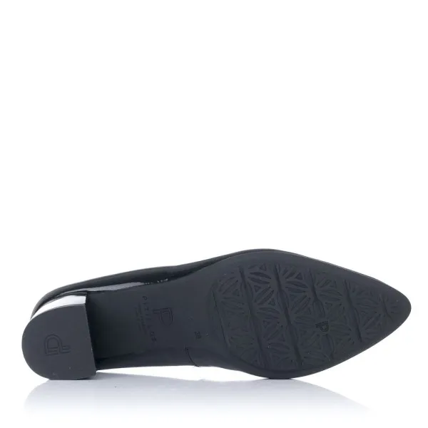 Zapato borlas tacon medio Pitillos 6392