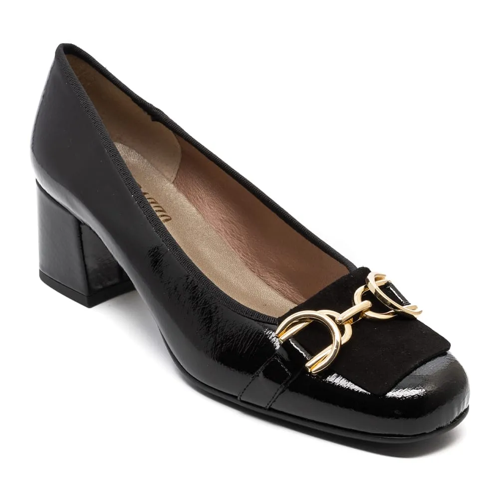 Zapato Charol Bucks Negro