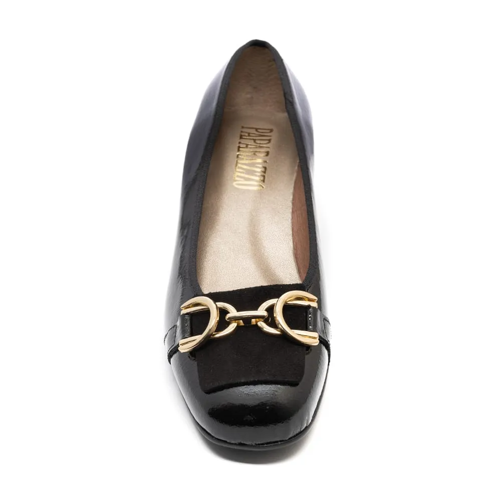 Zapato Charol Bucks Negro