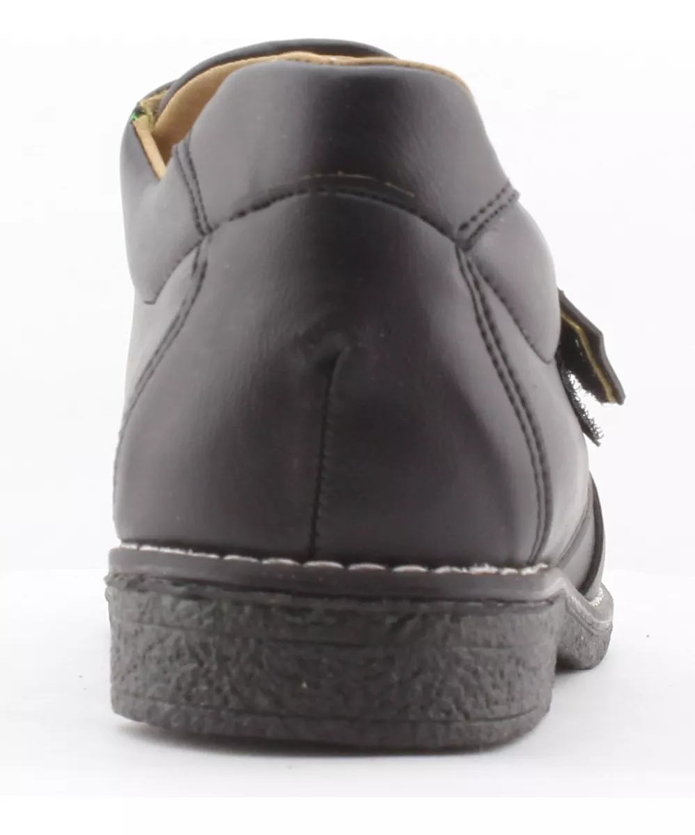 Zapato Colegial Abrojo Economico Nene Comodos 423 Parg