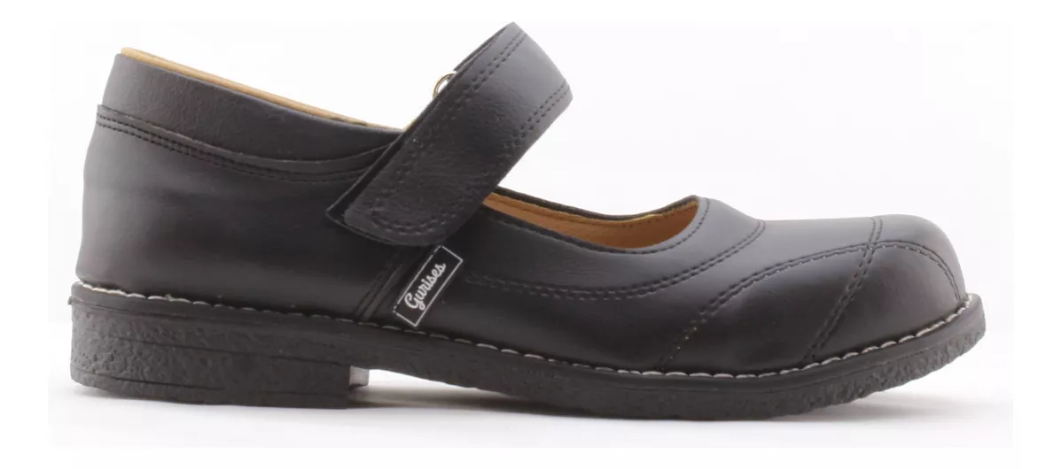 Zapato Colegial Guillermina Economica Nena Abrojo 418 Carg