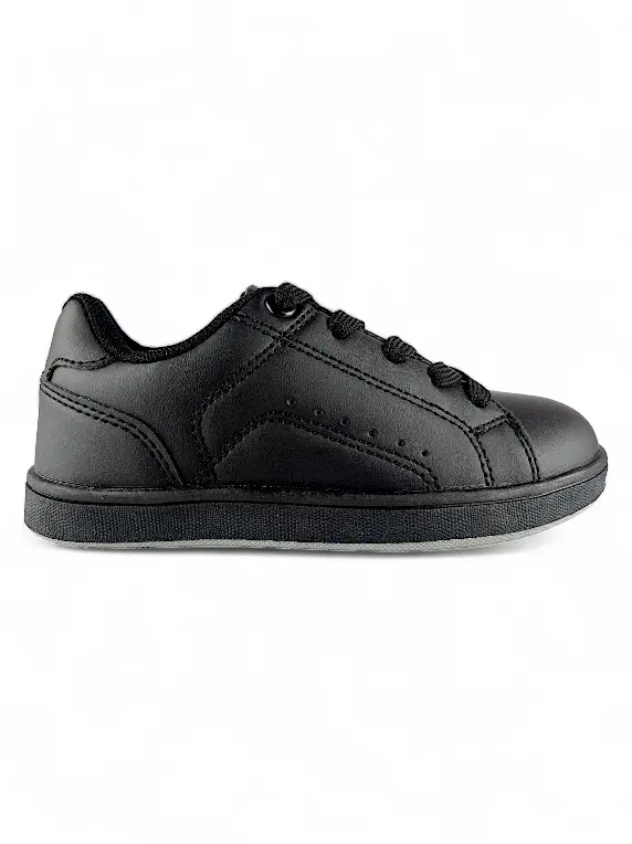Zapato Colegial Negro Cordon Croydon