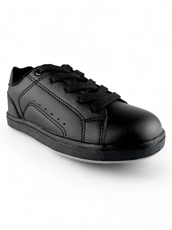 Zapato Colegial Negro Cordon Croydon