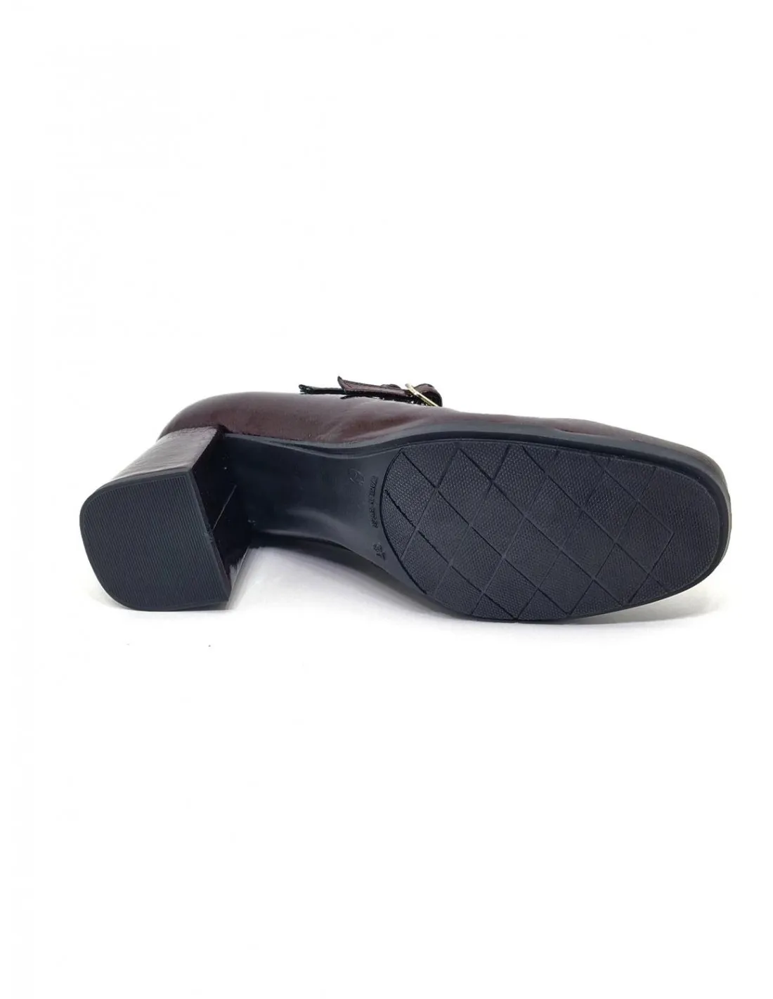 Zapato de mujer Desireé en burdeos Dami16