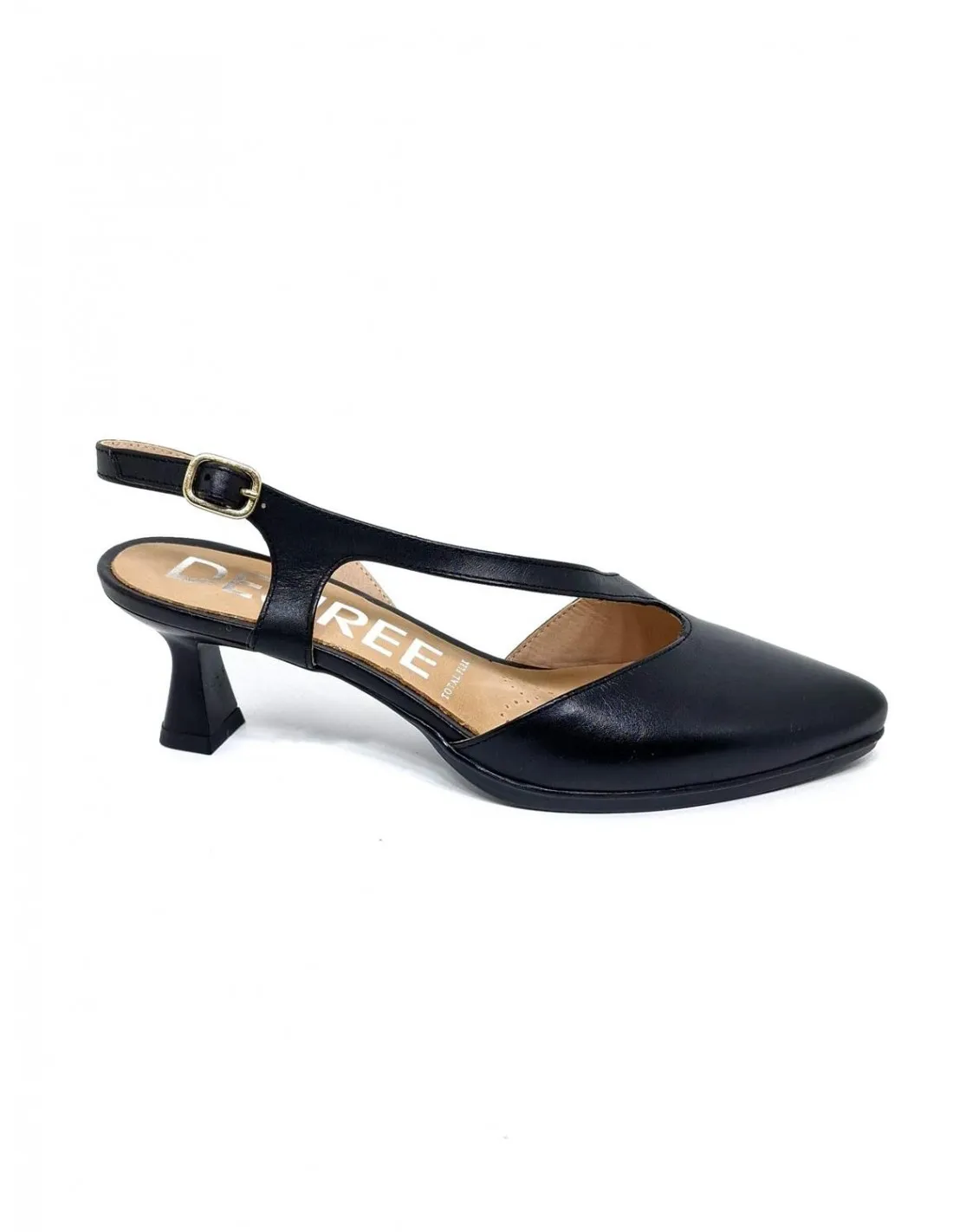 Zapato de mujer Desireé en negro o crema Maia29