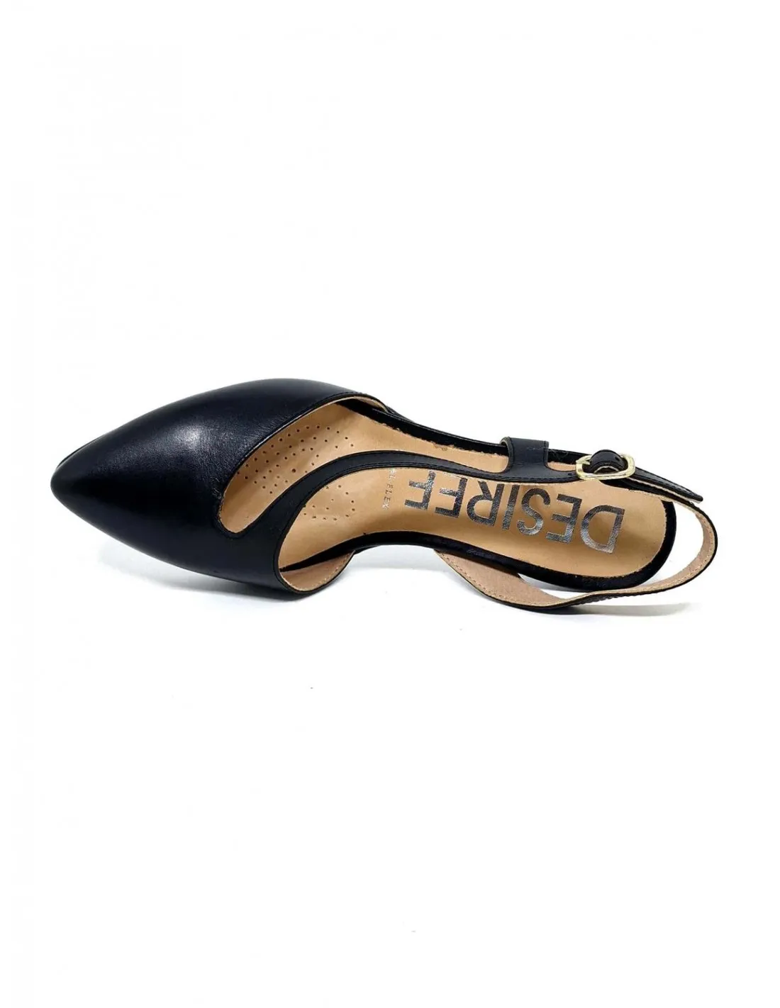 Zapato de mujer Desireé en negro o crema Maia29
