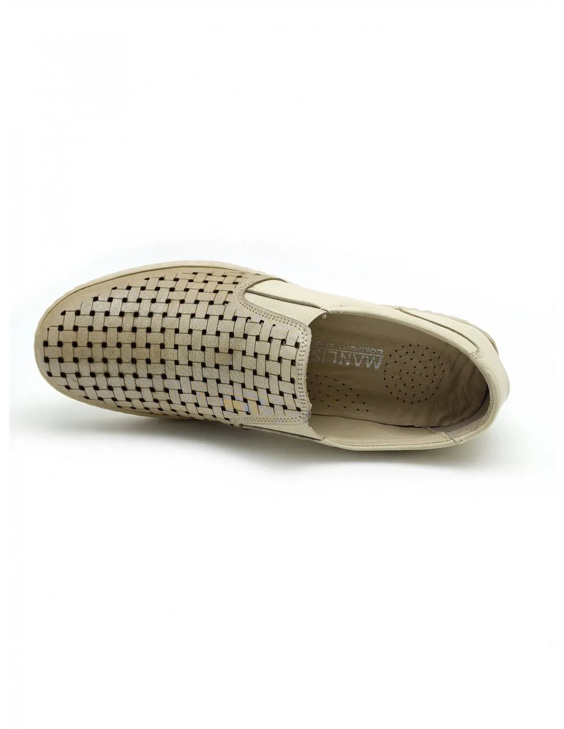 ZAPATO DE MUJER MANLISA ANTONELLO EN DORADO S4100M1