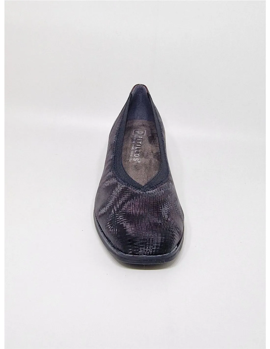 Zapato de mujer Pitillos en negro o burdeos 10112