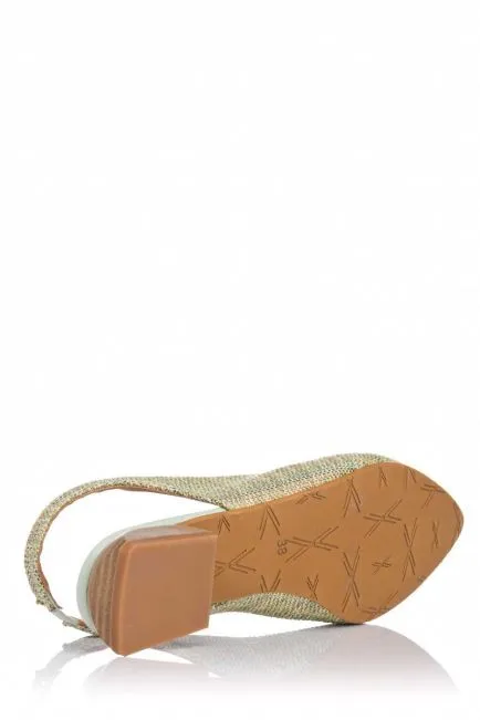 Zapato destalonado plano