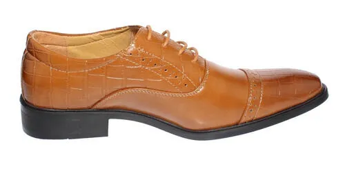 Zapato Formal Café Casatia Art: 89825abrown
